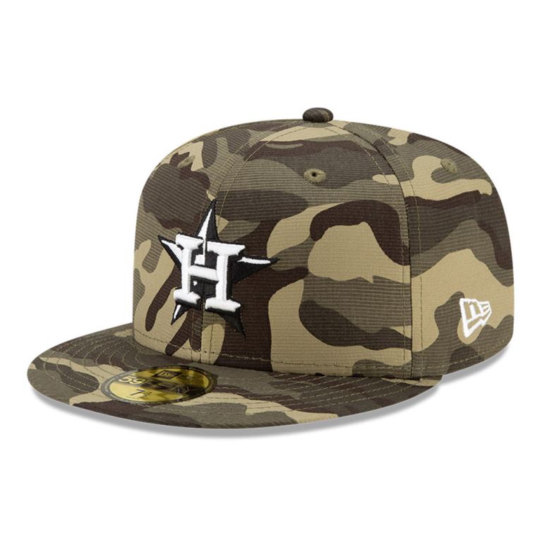 Gorras New Era 59fifty Camuflados - Houston Astros MLB Armed Forces 15346PRAH